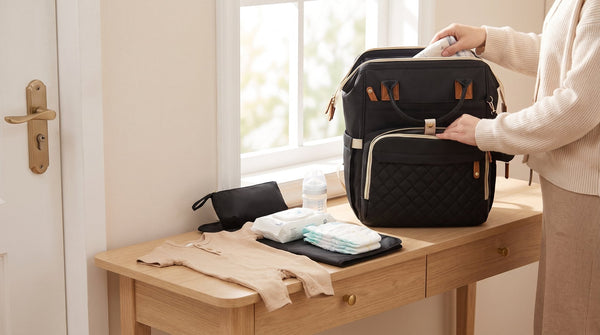 Préparer le sac à langer : la checklist complète pour les sorties