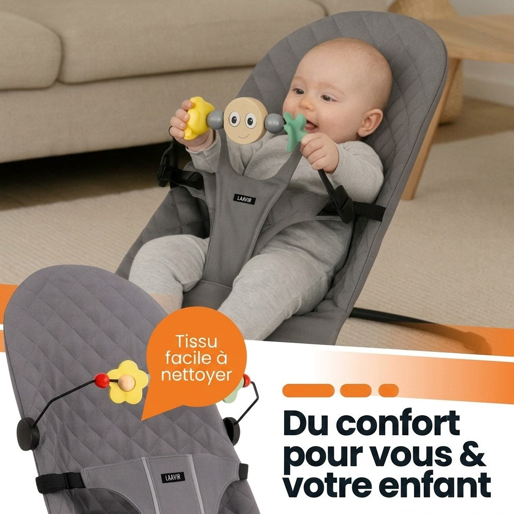 Baby wipstoel (verstelbaar & inklapbaar) (FR 4)