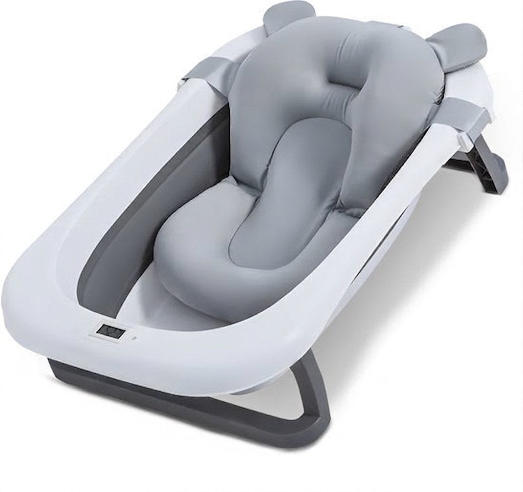 Babybad opvouwbaar met digitale thermometer & badkussen (DE 1)