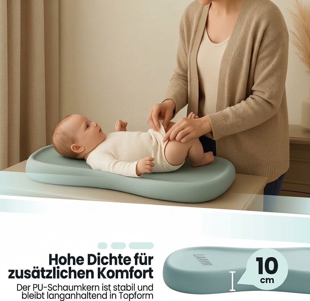 Verschoonkussen hygiënisch & comfortabel aankleedkussen (DE 6)